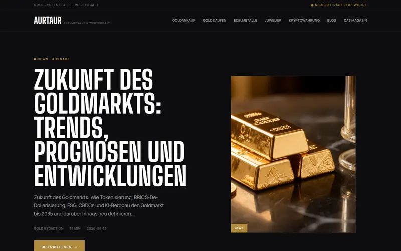 Startseite von aurtaur.de