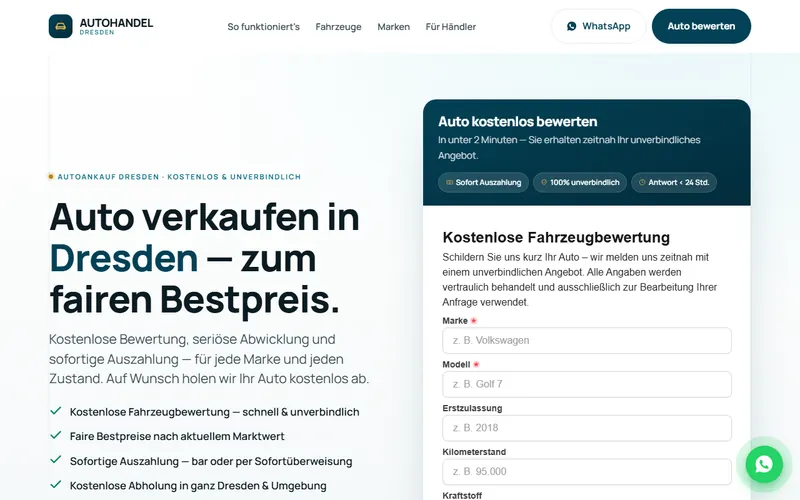 Home page of autohandel-dresden.de