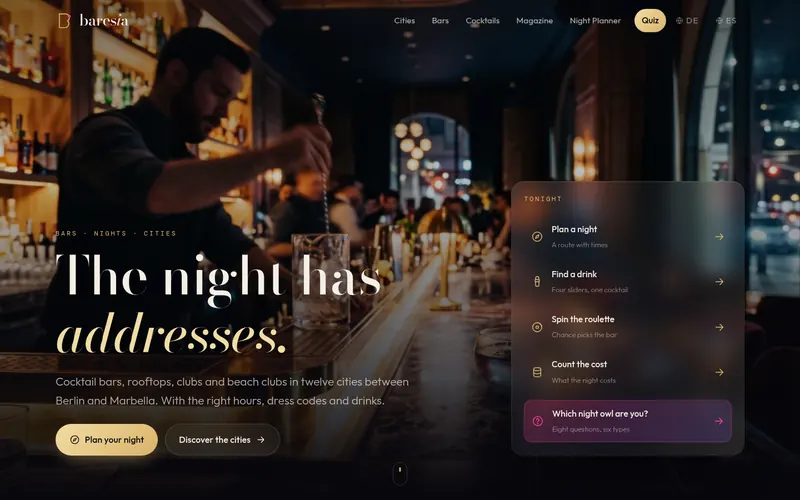 Home page of baresia.com