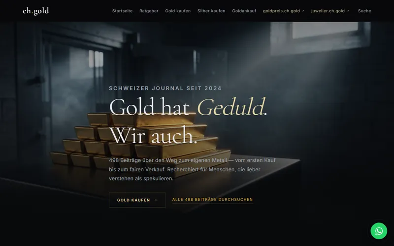 Home page of ch.gold