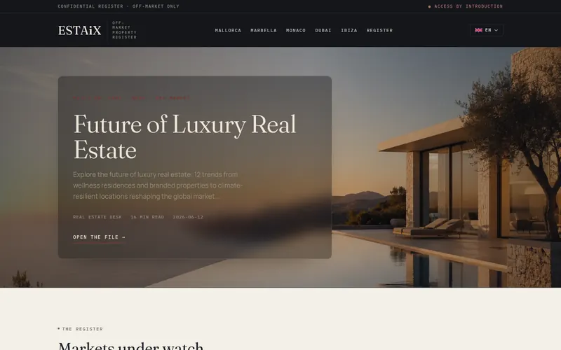 Home page of estaix.com