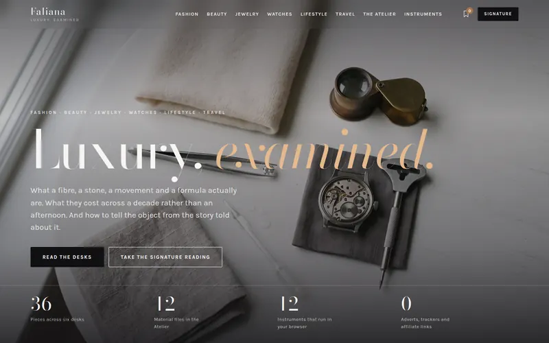 Home page of faliana.com