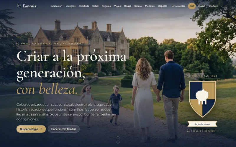 Portada de famenia.es