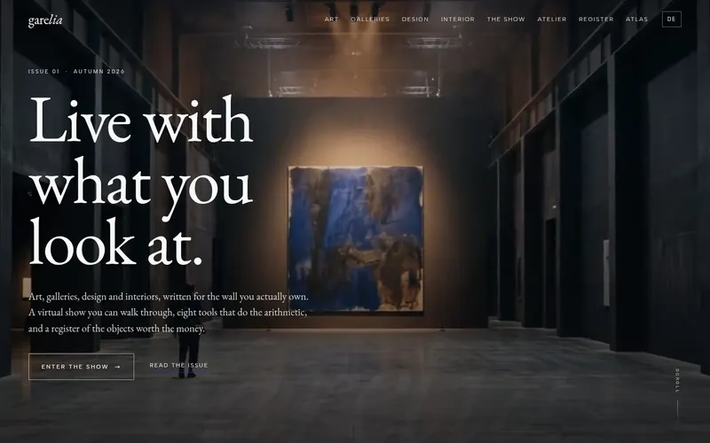 Home page of garelia.com