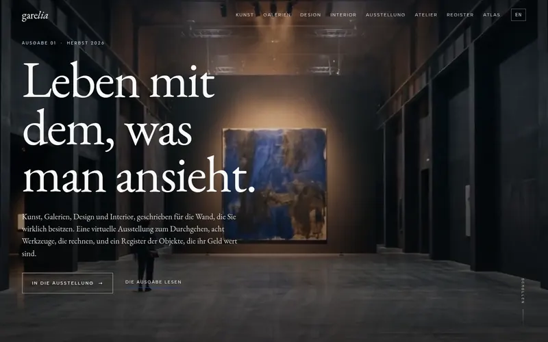 Startseite von garelia.de