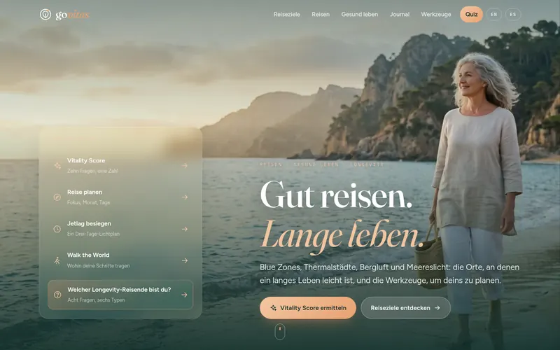 Startseite von govitas.de