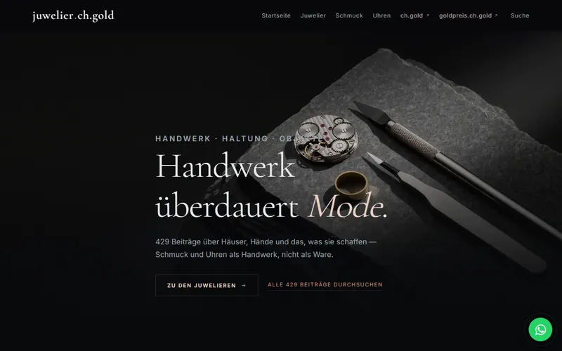 Home page of juwelier.ch.gold