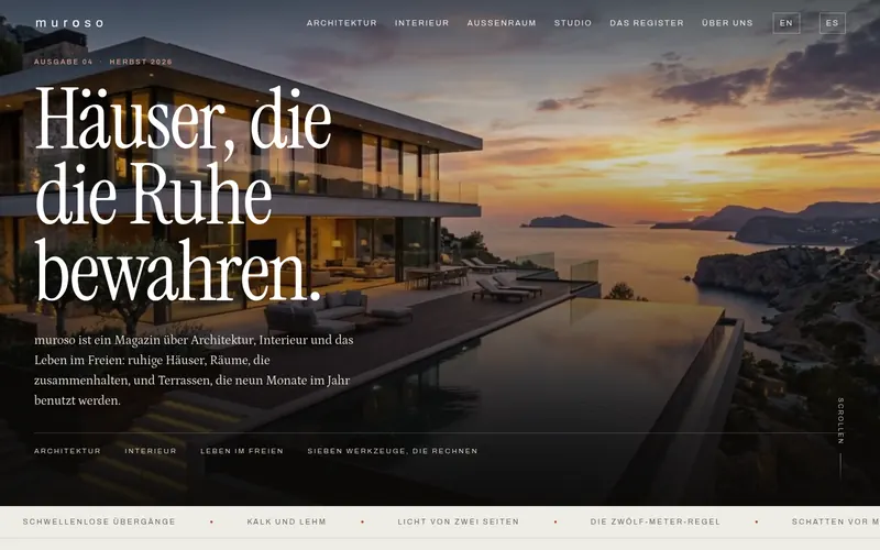 Startseite von muroso.de