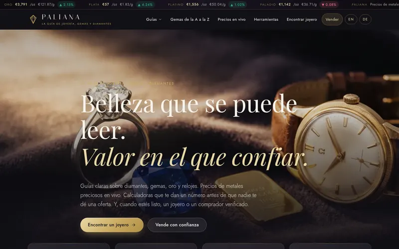 Portada de paliana.es