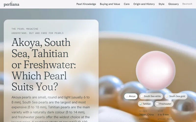 Home page of perliana.com