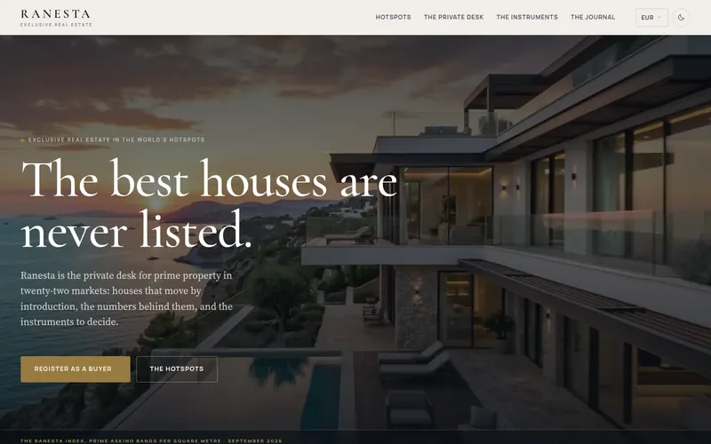 Home page of ranesta.com