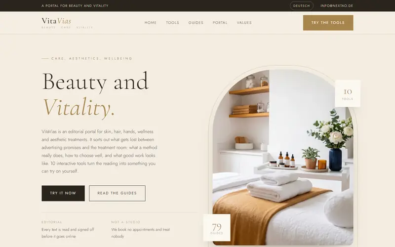 Home page of vitavias.com