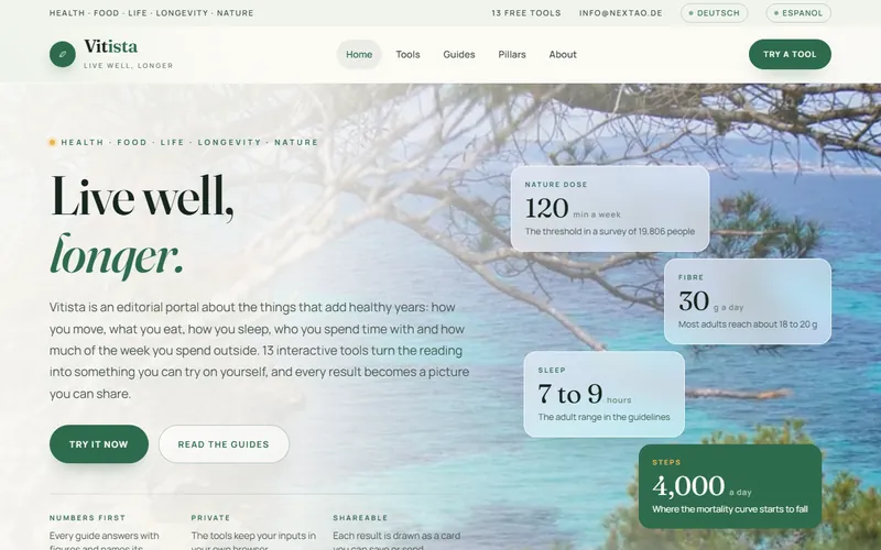 Home page of vitista.com